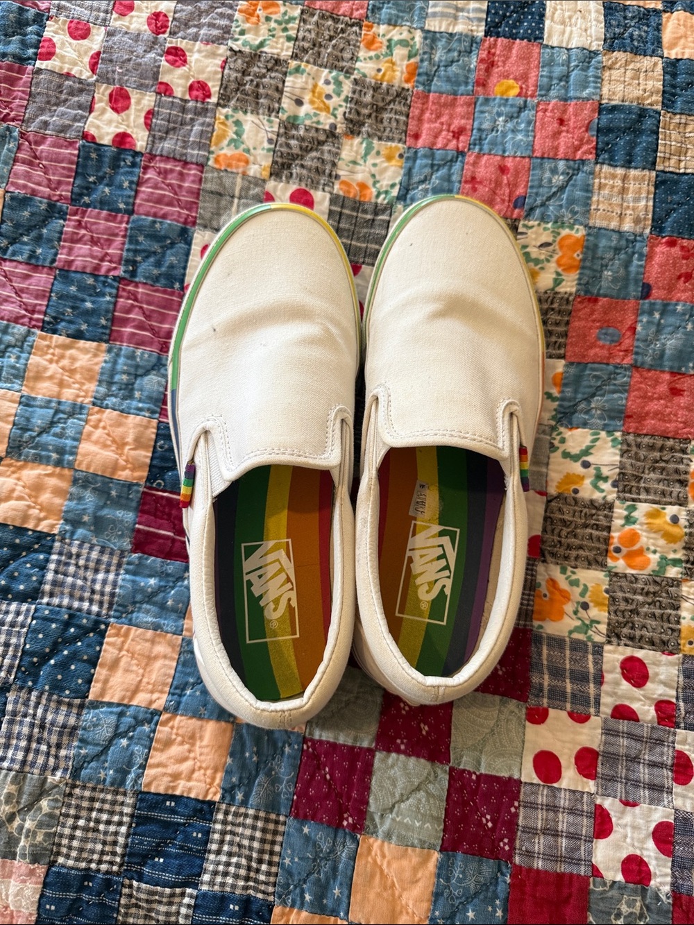Vans Pride Women’s 8 Men’s 6.5 Canvas Shoes